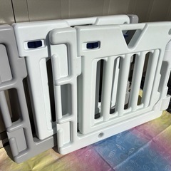 【お譲り先決定】日本育児　ベビーサークル　12枚の画像