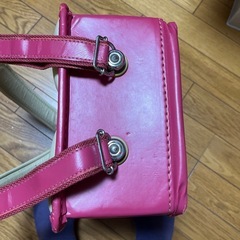 中古　6年使用　ララちゃんランドセル ハーフ蓋　ピンクNo. 6 箱付きの画像