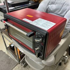 【リサイクルショップどりーむ荒田店】No.5016 コンベクションオーブントースター レッドの画像