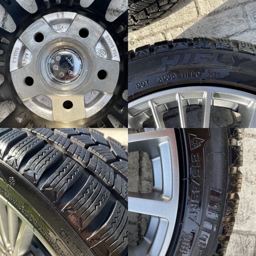 スタッドレスタイヤ　ハイフライ 215/45R17　プリウス30  