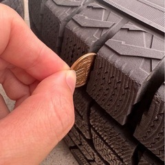 DUNLOP 235/65R17 スタッドレス タイヤホイールセット 4本の画像