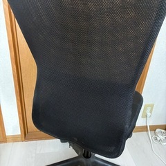 オフィスチェア　黒の画像