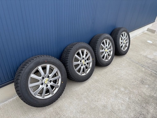 スタッドレスタイヤ 195/65R16 ホイールセット 19年製造
