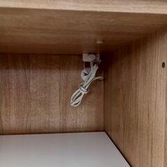 ★リユースのサカイ日立店★HJ8610 NITORI レンジ台 ナチュラルブラウン H96×D50.5×W60 クリーニング済み の画像