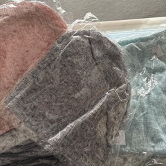 サマーニット帽　まとめ売り　ピンク　ブルー　グレー　フリーサイズの画像