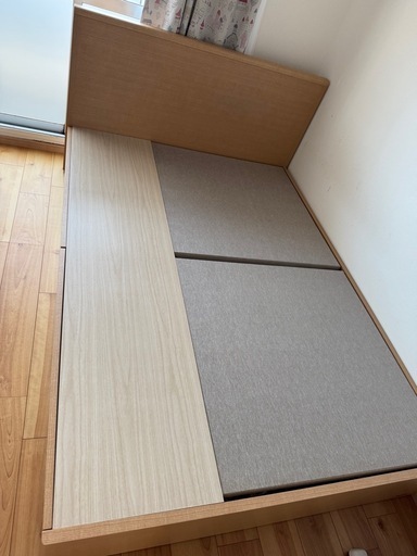 値下　ダブルベット　マットレス込み