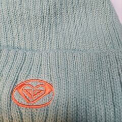 ★ROXY・ ミントグリーン・ ニット帽.・最終値下げ価格・新品★の画像