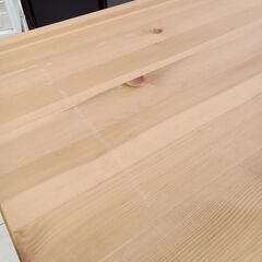 ★リユースのサカイ日立店★HJ8611 IKEA ダイニングセット ナチュラルブラウン H75×D74×W74 クリーニング済み の画像