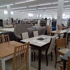 ★リユースのサカイ日立店★HJ8611 IKEA ダイニングセット ナチュラルブラウン H75×D74×W74 クリーニング済み の画像