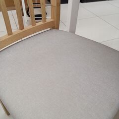★リユースのサカイ日立店★HJ8611 IKEA ダイニングセット ナチュラルブラウン H75×D74×W74 クリーニング済み の画像