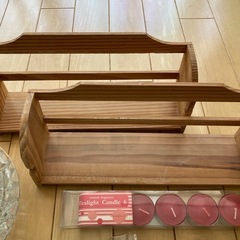 【差し上げます】　雑貨まとめ　アロマキャンドル　マスク入れ　灰皿ほか19点の画像