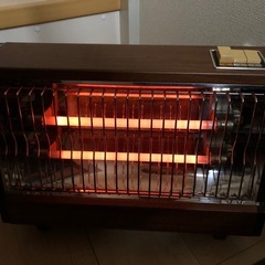 レトロ 電気ストーブの画像