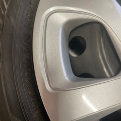 年式2021YOKOHAMA 185/60R15スタッドレスタイヤホイール4本セットの画像