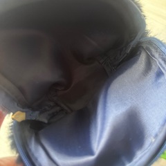 【無料】ふわふわポーチ ネイビーの画像