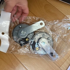 ハイエース　純正　ステアリングハンドル　ホーンの画像