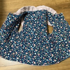 ピンク ノースリーブ中綿ベスト 90-100の画像