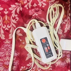 (決まりました)中古電気掛敷毛布の画像