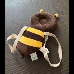 赤ちゃん転倒防止  転倒防止クッション  ミツバチ リュック型の画像