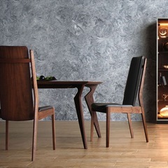 高級北欧テーブル+椅子セットの画像