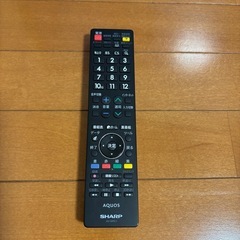 シャープ32型液晶テレビの画像
