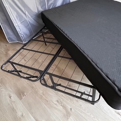 セミダブルベッド+マットレスの画像