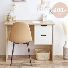 【お譲り決まりました】引き出し付きデスク の画像