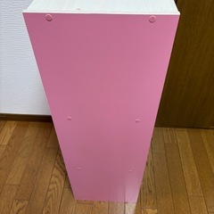 ピンク　カラーボックスの画像