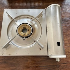 無印良品カセットコンロ&プラボックスセットの画像