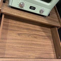 ニトリ　リビングボード　キャビネット　食器棚の画像