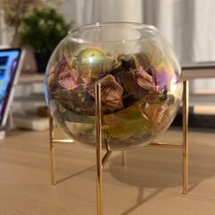 【引越しのためお譲りします】分離型インテリアグラスの画像