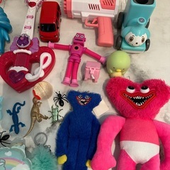 すみっコぐらし　カービー　ちいかわ　ハギーワギー　カラフルなおもちゃセットの画像