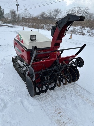 WADO 除雪機　SE311D ディーゼル　二段オーガ