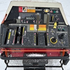 WADO 除雪機　SE311D ディーゼル　二段オーガの画像