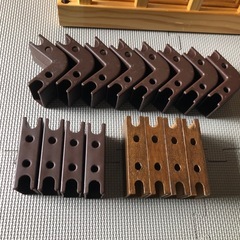 ベビーサークル　木製　無料の画像