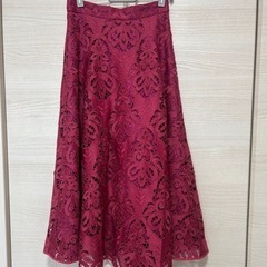 MERCURYDUO レースフレアスカートの画像