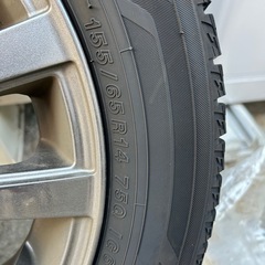 ヨコハマタイヤ　アルミホイール　スタッドレスタイヤの画像