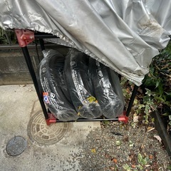 ヨコハマタイヤ　アルミホイール　スタッドレスタイヤの画像