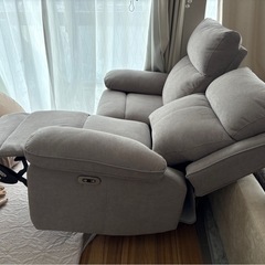 【値段交渉可】2人がけリクライニングソファの画像