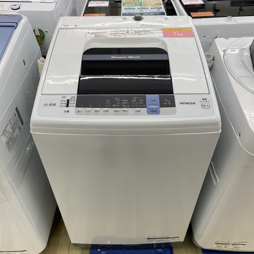 日立 7.0kg全自動洗濯機【リサイクルフカツ岡崎倉庫店】251213SM-16 日立 7.0kg全自動洗濯機【リサイクルフカツ岡崎倉庫店】251213SM-7