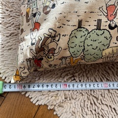 中古　80×80cm 大型クッション　日焼け有の画像