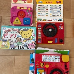 あんぱんまん　お絵描き　知育　くるま　ピアノ絵本　まとめ売り　の画像