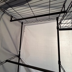 ハンガーラック ワードローブ 大容量 の画像