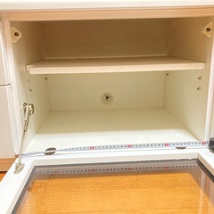 テレビ台　白　テレビボード　収納棚　引き出しの画像