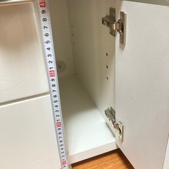 テレビ台　白　テレビボード　収納棚　引き出しの画像