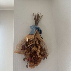 【引越しのためお譲りします】ドライフラワーの画像