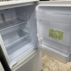J3322 【リユースのサカイ柏店】　SHRAP　シャープ　2ドア冷蔵庫　SJ-D14F-W　右開きタイプ　2020年製　クリーニング済み　参考価格36,850円の画像