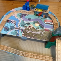 木製トーマスセットの画像