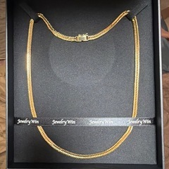 K18 トリプル12面 喜平 ネックレスの画像