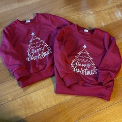 ファミリー クリスマス  おそろ トレーナーの画像