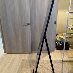 【無料】全身鏡 姿見 ダークブラウンの画像